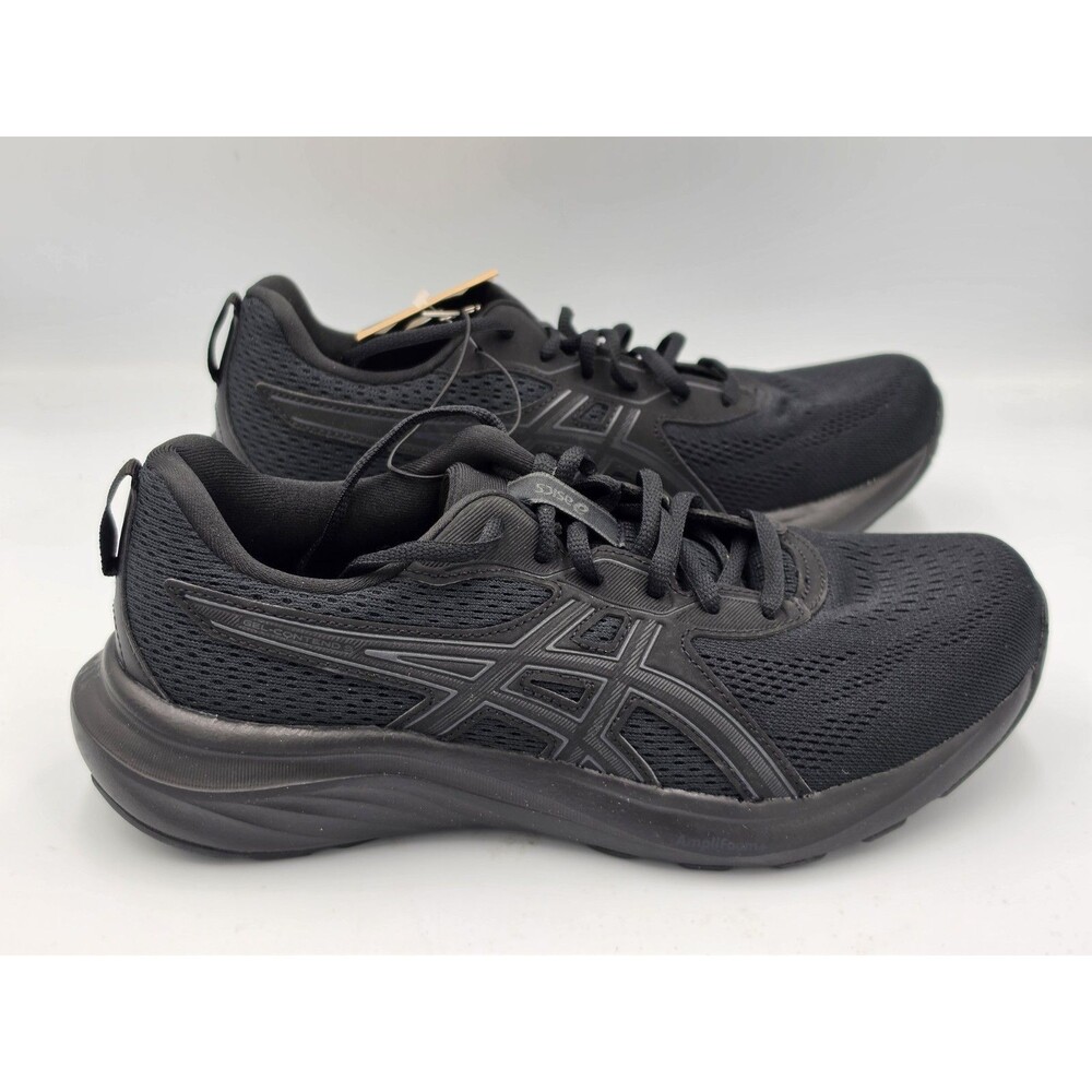 ASICS Gel-Contend 9 Black Graphite Grey Running Athletic Shoes Women's Size 9.5